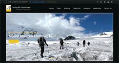 Desktop Screenshot of mongolia-expeditions.com