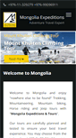 Mobile Screenshot of mongolia-expeditions.com